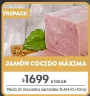 X$ - JAMÓN COCIDO