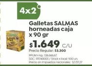 X$ - Galletas Horneadas Caja