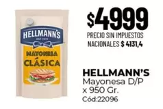 Hellmann's - Mayonesa Clásica