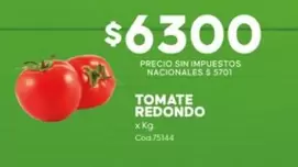 Redondo - TOMATE REDONDO x Kg Cod:75144