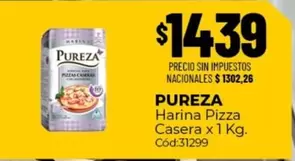 Pureza - Harina Pizza Casera Cód:31299