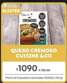 Cuisine - QUESO CREMOSO