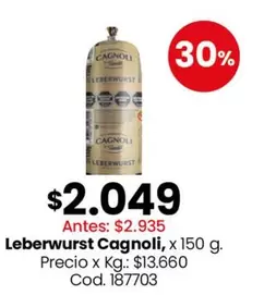 Cagnoli - Leberwurst