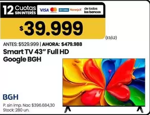 Google - Smart TV 43" Full HD