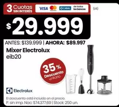 Electrolux - Mixer