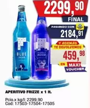 X$ - APERITIVO FRIZZe