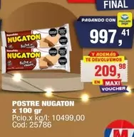 Nugaton - POSTRE NUGATON x 100 gr