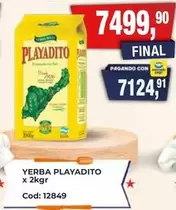 Playadito - YERBA PLAYADITO x 2kg
