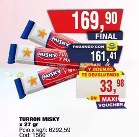Misky - TURRON MISKY