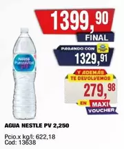 Nestlé - AGUA PV 2,250