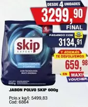 Skip - JABON POLVO SKIP 600g