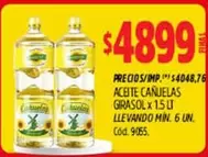 cañuelas - ACEITE CAÑUELAS GIRASOL