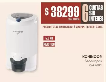 X$ - Secarropas Cód: 85172