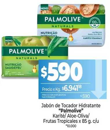 Palmolive - Jabón de Tocador Hidratante