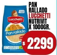 Lucchetti - PAN RALLADO NUTRIVIT