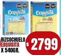 Exquisita - BIZCOCHUELO