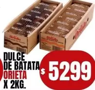 Orieta - DULCE DE BATATA