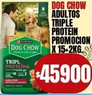 Dog Chow - DOG CHOW ADULTOS TRIPLE PROTEIN