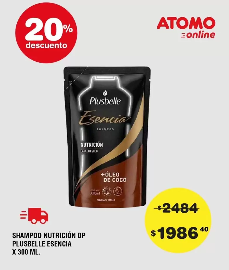 Plusbelle - SHAMPOO NUTRICIÓN DP