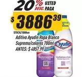 Ayudin - Aditivo Ropa Blanca Supremo/colores