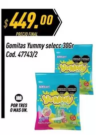 Yummy - Gomitas selecc 30Gr Cod. 47743/2