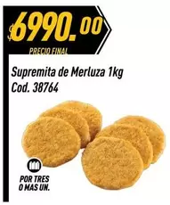 Mas - Supremita de Merluza 1kg Cod. 38764
