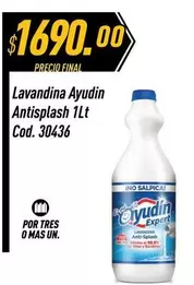 Ayudin - Lavandina Antisplash 1Lt Cod. 30436