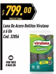 Virulana - Lana De Acero Rollitos