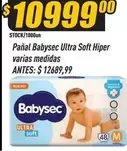 Babysec - Pañal Ultra Soft Hiper