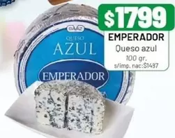 emperador - Queso azul