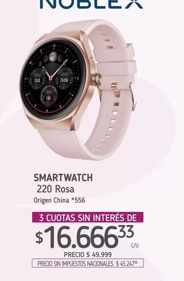 Noblex - SMARTWATCH 220