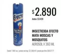 Efecto - INSECTICIDA MATA MOSCAS Y MOSQUITOS