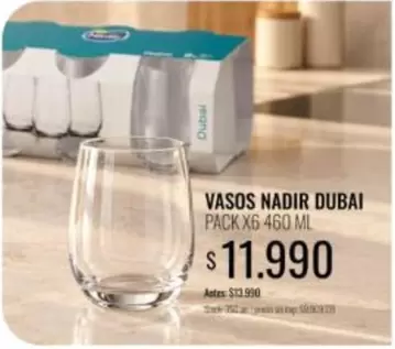 Nadir - VASOS NADIR DUBAI