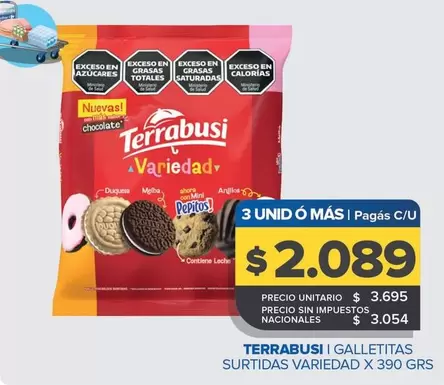 Terrabusi - Galletitas Surtidas Variedad