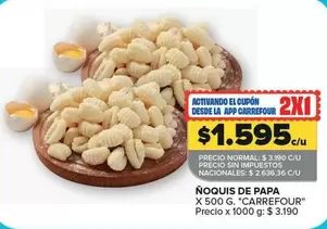 Carrefour - Ñoquis de Papa