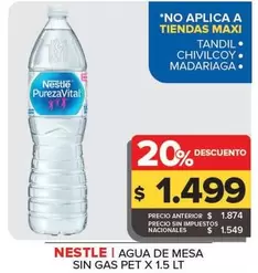 Nestlé - Agua De Mesa Sin Gas