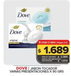 Dove - Jabon Tocador