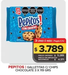 Pepitos - Galletitas C