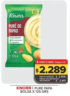 Knorr - Puré Papa