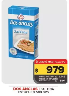 Dos Anclas - Sal Fina