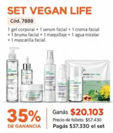 SET VEGAN LIFE Cód. 7888