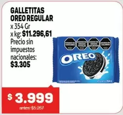 Oreo - GALLETITAS OREO REGULAR