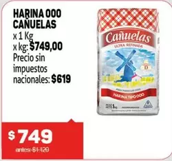 cañuelas - HARINA 000