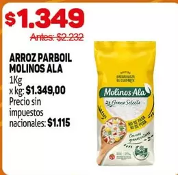 Molinos Ala - ARROZ PARBOIL