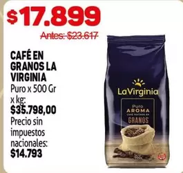 La Virginia - CAFÉ EN GRANOS