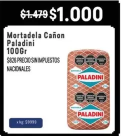 Paladini - Mortadela Cañon