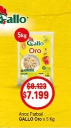 Gallo Oro - Arroz Parboil