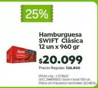 Swift - Hamburguesa Clásica