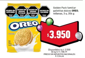 Oreo - Galletitas dulces rellenas