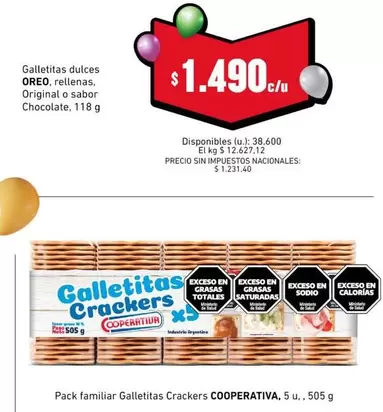 Oreo - Galletitas dulces
